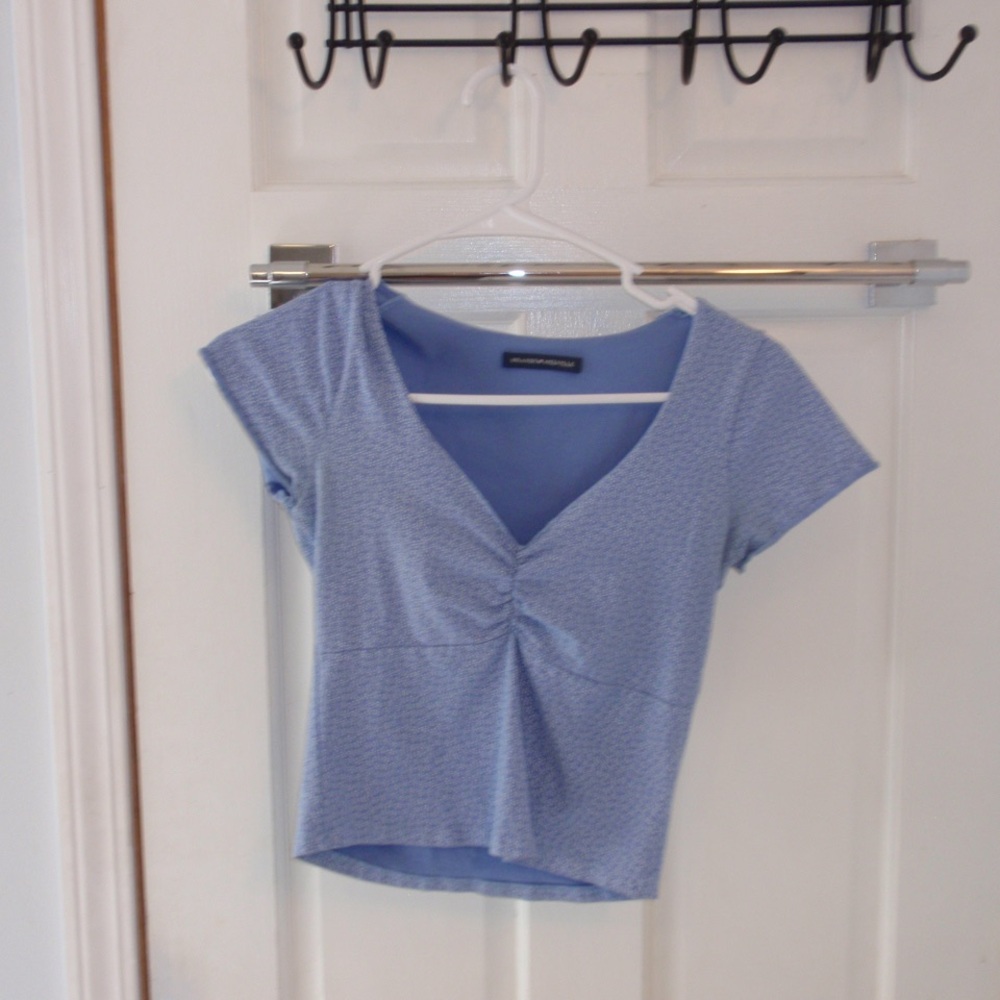 Blue Brandy Melville top